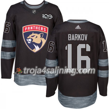 Florida Panthers tröja Aleksander Barkov 16 1917-2017 100th Anniversary Adidas Svart Authentic - NHL Tröjor Herr Florida Panthers tröja Aleksander Barkov 16 1917-2017 100th Anniversary Adidas Svart Authentic - NHL Tröjor Herr